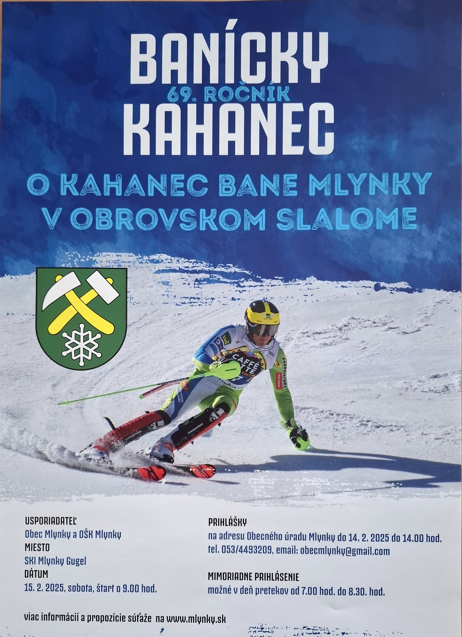 Banícky kahanec 2025 plagát